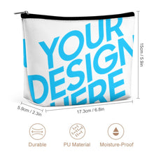 Lade das Bild in den Galerie-Viewer, Kulturbeutel Kosmetiktasche Reisekosmetiktasche Schminktasche Waschbeutel mit Fotos Muster Text Logo selbst gestalten und bedrucken