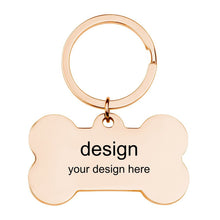 Lade das Bild in den Galerie-Viewer, Schlüsselanhänger Metall Anhänger aus Titan Stahl (fünf Stil verfügbar) mit Namen Gravur selbst gestalten