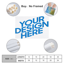 Lade das Bild in den Galerie-Viewer, Horizontale Version 3:2 Aufhängende Malerei / Hängende Gemälde mit Foto selbst gestalten und bedrucken