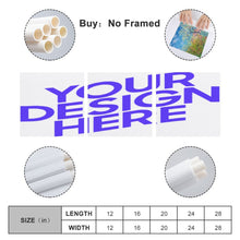 Lade das Bild in den Galerie-Viewer, Quadrat-Stil Ganzes Bild 3 Panel hängende Poster / Leinwandbild 3-teilig / Leinwand Malerei Wandbilder mit Foto selbst gestalten und bedrucken