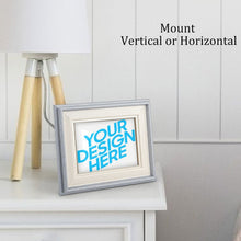 Lade das Bild in den Galerie-Viewer, Pulsdruck Bilderrahmen Fotorahmen mit Foto in horizontale Version selbst gestalten und bedrucken