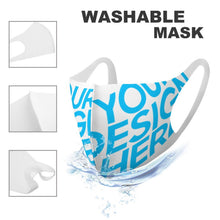 Lade das Bild in den Galerie-Viewer, Waschbare Maske Alltagsmaske Mund-Nasen-Maske Gesichtsmaske Erwachsene AllOver Druck selbst gestalten und bedrucken