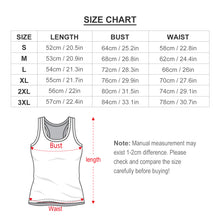 Lade das Bild in den Galerie-Viewer, Damen / Frauen Tanktop aus elastischer Baumwoll-Qualität in I-Form A-011 mit Fotos Muster Text Logo selbst gestalten und bedrucken