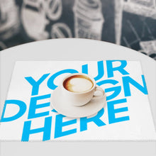 Lade das Bild in den Galerie-Viewer, Waschbare Platzset Tischset Tischmatte 6er-Pack abwischbar wasserdicht Anti-Rutsch mit Foto Design Motiv Text selbst gestalten und bedrucken