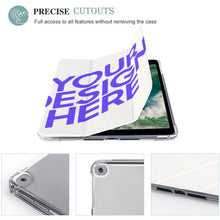 Lade das Bild in den Galerie-Viewer, iPad Tablet Hülle Tastatur Hülle Schutzhülle für iPad 10. Generation / IPAD 2017 2018 Air1 Air2 / IPAD Pro /IPAD Air3 mit Foto Design Motiv Text selbst gestalten und bedrucken