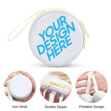 Lade das Bild in den Galerie-Viewer, Runde Geldbörsen / runde Geldbeutel / runde Aufbewahrung mit Foto selbst gestalten und bedrucken