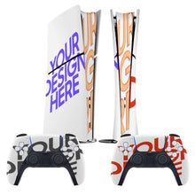 Lade das Bild in den Galerie-Viewer, PS5 Slim Skins Aufkleber für Digital Edition mit Foto Design Motiv Text selbst gestalten und bedrucken