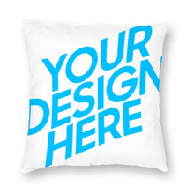 Lade das Bild in den Galerie-Viewer, Quadratisches Plüsch Kissenbezug Kissenhülle 45x45cm beidseitiger Druck selbst gestalten und bedrucken