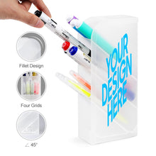 Lade das Bild in den Galerie-Viewer, Diagonaler Stifthalter Transparent selbst gestalten und bedrucken