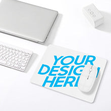 Lade das Bild in den Galerie-Viewer, 20,5 x 25,5cm Mauspad aus Leder mit Foto Text selbst gestalten und bedrucken