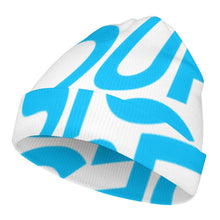 Lade das Bild in den Galerie-Viewer, Einzelbilddruck Volldruck Strickmütze Beanie Wintermütze für Kinder mit Fotos Muster Text Logo selbst gestalten und bedrucken