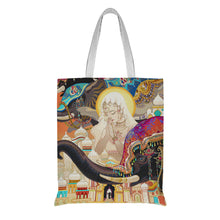 Lade das Bild in den Galerie-Viewer, Beidseitiger Druck 38*42cm Baumwolle und Leinen Tote Tasche Jutebeutel Stoffbeutel Einkaufstasche selbst gestalten und bedrucken