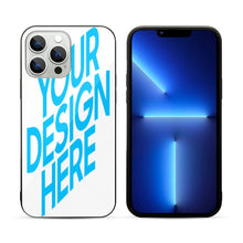 Lade das Bild in den Galerie-Viewer, TPU Panzer Glas Handyhülle für Apple iPhone 13 Serie Pro / Pro Max / Mini mit Foto selbst gestalten und bedrucken