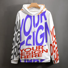 Lade das Bild in den Galerie-Viewer, Multi-Image-Design Herren / Männer Hoodie Kapuzenpullover Kapuzensweatshirt A37H mit Foto Design Motiv Text selbst gestalten und bedrucken