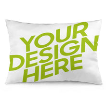 Lade das Bild in den Galerie-Viewer, Langer Kissenbezug Kissenhülle beidseitiger Druck mit Foto Muster Text selbst gestalten und bedrucken