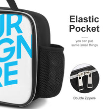 Lade das Bild in den Galerie-Viewer, Lunchtasche Thermotasche Kühltasche für Arbeit Büro Picknick isoliert mit Foto Design Motiv Text selbst gestalten und bedrucken