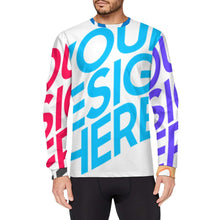 Lade das Bild in den Galerie-Viewer, Multi-Image-Druck Herren / Männer Fahrradshirt Funktionsunterhemd Funktionshirt Langarm SDS017 mit Fotos Muster Text Logo selbst gestalten und bedrucken