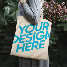 Lade das Bild in den Galerie-Viewer, 38×46cm Beidseitiger Druck Groß Martin Tote Bag Jutebeutel Stoffbeutel Canvas Einkaufstasche selbst gestalten und bedrucken