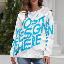 Lade das Bild in den Galerie-Viewer, Modische warme Kurzjacke Printjacke A679 für Damen Frauen selbst gestalten und bedrucken