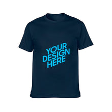 Lade das Bild in den Galerie-Viewer, T-Shirt A3 Herren/Männer Doppelt-Druck selbst gestalten und bedrucken