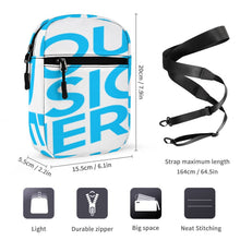 Lade das Bild in den Galerie-Viewer, Einzelbilddruck Damen & Herren All Over-Druck Small Satchel Mini Umhängetasche Schultertasche Klein Q026 mit Fotos Muster Text Logo selbst gestalten und bedrucken