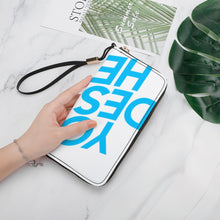 Lade das Bild in den Galerie-Viewer, Lange Vertikale Geldbörse / Vertikale Brieftasche / Leder Portemonnaie vertikal mit Foto selbst gestalten und bedrucken