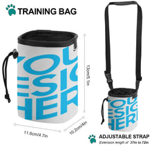 Lade das Bild in den Galerie-Viewer, Disunite Futterbeutel für Haustier – Leckerlibeutel – Haustier Futtertasche – Hundetraining- Hundeerziehung - Aufbewahrung Leckerli - Gürteltasche – Leckerlibeutel - Futtertasche A007 mit Foto Text selbst gestalten und bedrucken