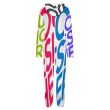 Lade das Bild in den Galerie-Viewer, Multi-Image-Design Unisex Damen / Herren Schlafanzug Pyjama Jumpsuit Overall Einteiler Hausanzug mit Foto Design Motiv Text selbst gestalten und bedrucken