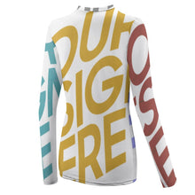 Lade das Bild in den Galerie-Viewer, Multi-Image-Design Langarm UV-beständiges Hautschutz T-Shirt Sonnenschutzshirt Funktionsshirt für Damen NZ143 mit Foto Design Motiv Text selbst gestalten und bedrucken