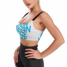 Lade das Bild in den Galerie-Viewer, YJ034 Sport BH Bra Tank Top Damen / Frauen selbst gestalten und bedrucken