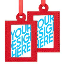 Lade das Bild in den Galerie-Viewer, Fotorahmen zum Aufhängen für Weihnachten Packung mit Fotos Muster Text Logo selbst gestalten und bedrucken