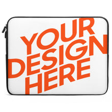 Lade das Bild in den Galerie-Viewer, Schmutz- & Wasserabweisende Laptoptasche Notebooktasche Schutz-Hülle für Laptop 10" 12" 13" 15" 17" Zoll (Beidseitiger Druck mit unterschiedlichen Bildern) mit Fotos Muster Text Logo selbst gestalten und bedrucken