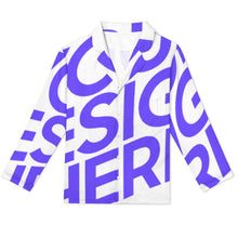 Lade das Bild in den Galerie-Viewer, Einzelbild-Design Herren / Männer Schlafanzug Pyjama Set Langarm - Kragen Classic (2 tlg.) SDS062 mit Foto Design Motiv Text selbst gestalten und bedrucken