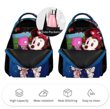 Lade das Bild in den Galerie-Viewer, 8-Images-Druck Schulrucksack Schultasche Wasserdicht Jungen Mädchen Teenager mit Foto Muster Text selbst gestalten und bedrucken