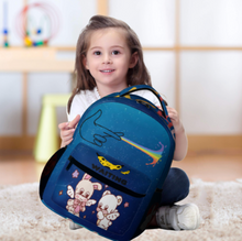 Lade das Bild in den Galerie-Viewer, 8-Images-Druck Schulrucksack Schultasche Wasserdicht Jungen Mädchen Teenager mit Foto Muster Text selbst gestalten und bedrucken