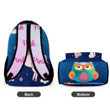 Lade das Bild in den Galerie-Viewer, 8-Images-Druck Schulrucksack Schultasche Wasserdicht Jungen Mädchen Teenager mit Foto Muster Text selbst gestalten und bedrucken