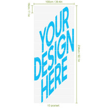 Lade das Bild in den Galerie-Viewer, Treppen Aufkleber Selbstklebend Stufenaufkleber selbst gestalten und bedrucken