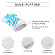 Lade das Bild in den Galerie-Viewer, Topfhandschuhe (Set, 2-tlg) mit Foto Text selbst gestalten und bedrucken