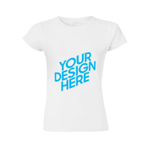 Lade das Bild in den Galerie-Viewer, Yama Einseitiger Druck Kurzarm-T-Shirts TSHIRT für Frauen selbst gestalten und bedrucken