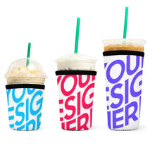 Lade das Bild in den Galerie-Viewer, 3 Stück / Set Multi-Image-Druck Handgemachte Hülle Becher Hülle Tasse Pullover mit Fotos Muster Text Logo selbst gestalten und bedrucken