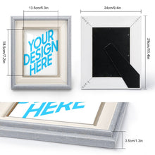 Lade das Bild in den Galerie-Viewer, Bilderrahmen aus Holz mit Foto selbst gestalten und bedrucken