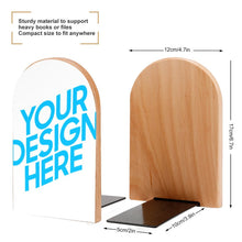 Lade das Bild in den Galerie-Viewer, Große Größe Buchständer aus Holz 2 Stück / Packung selbst gestalten und bedrucken