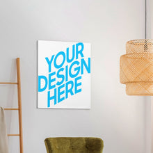 Lade das Bild in den Galerie-Viewer, Hängendes Bild aus Baumwolle und Leinen mit Bilderrahmen mit Foto selbst gestalten und bedrucken
