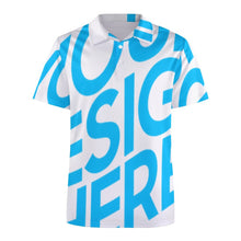 Lade das Bild in den Galerie-Viewer, Einzelbild-Design Damen / Frauen Kurzarm Poloshirt TEE Shirt B613 mit Foto Design Motiv Text selbst gestalten und bedrucken