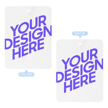 Lade das Bild in den Galerie-Viewer, Auto Aromatherapie Tabletten Auto Lufterfrischer Duft-Spender Duftbaum Raumduft Fahrzeugduft (3 Stück/Packung) mit Foto Design Motiv Text selbst gestalten und bedrucken