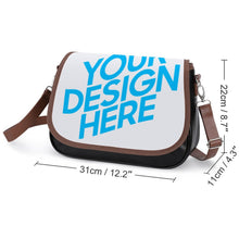 Lade das Bild in den Galerie-Viewer, Ledertasche Leder Schultertasche Damen/Herren selbst gestalten und bedrucken