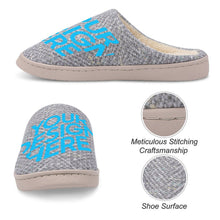 Lade das Bild in den Galerie-Viewer, Hausschuhe Pantoffeln aus Baumwolle für Herren zu Hause mit Foto selbst gestalten und bedrucken