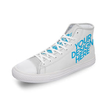Lade das Bild in den Galerie-Viewer, Damen / Frauen Canvas High Top Schuhe selbst gestalten und bedrucken