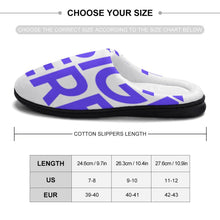 Lade das Bild in den Galerie-Viewer, Vollformatdruck Hausschuhe Pantoffeln aus Baumwolle für Damen / Frauen mit Foto selbst gestalten und bedrucken