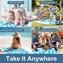 Lade das Bild in den Galerie-Viewer, Runde Outdoor Picknickmatte / Picknickdecke Q004 mit Foto selbst gestalten und bedrucken